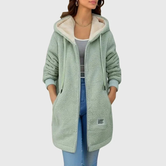 Women's fleece jacket – Green