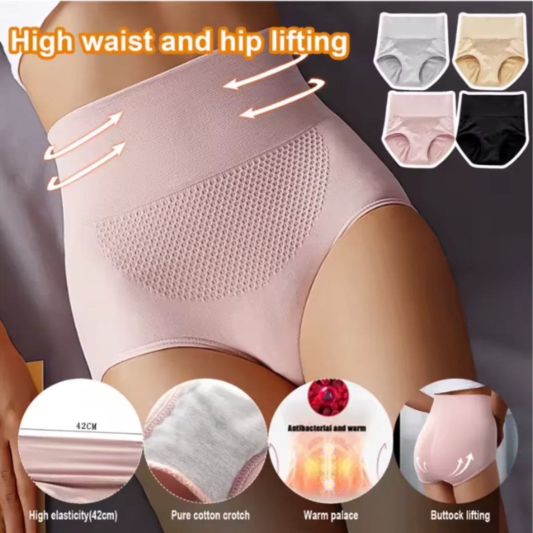 Women's knit high-waist shaping underwear with firm shaping